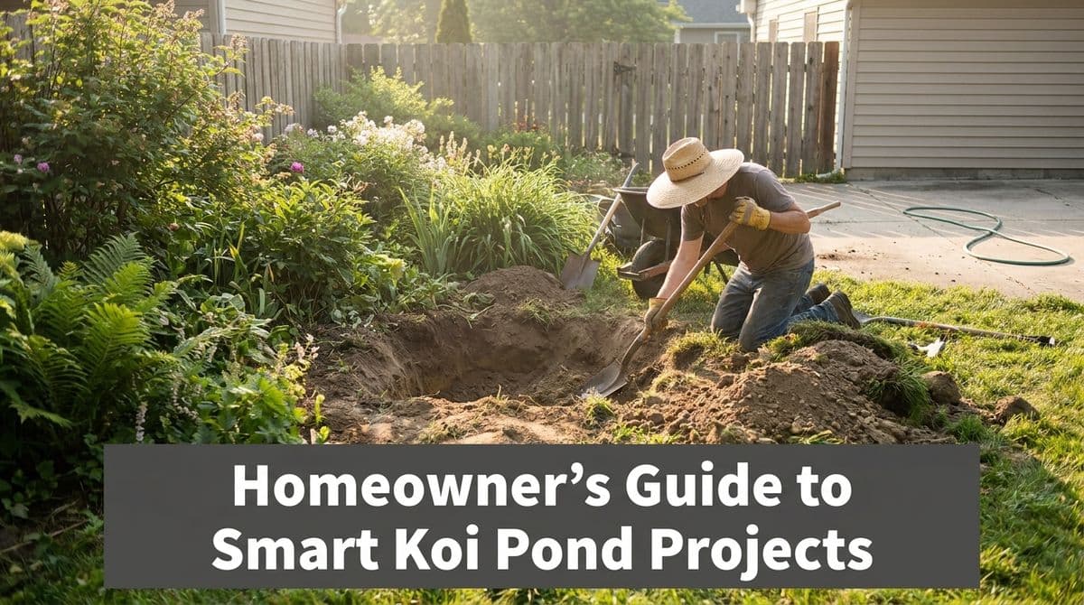 Homeowner’s Guide to Smart Koi Pond Projects image