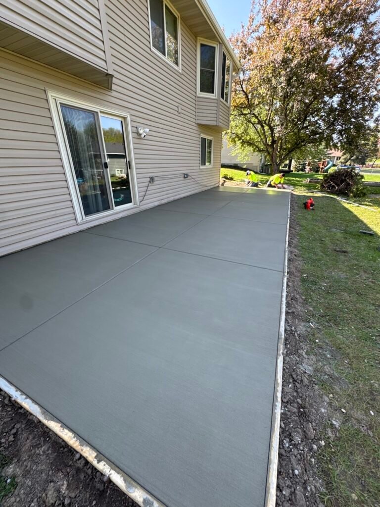 Concrete Patio